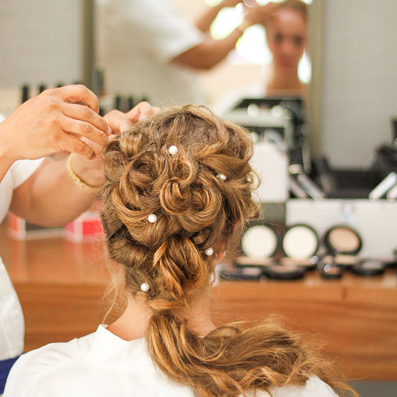 recogidos peluqueria novias en Valladolid